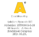 Bisnode tanúsítvány – Creditworthy