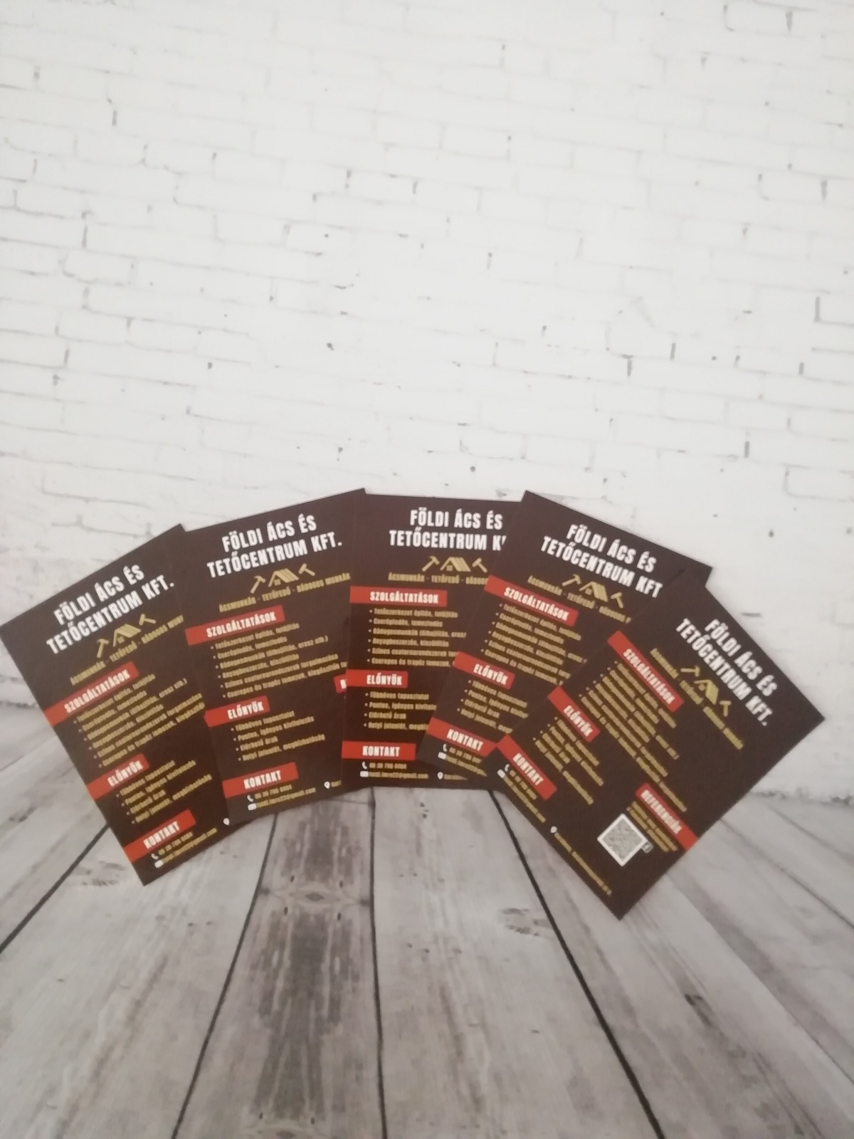 Szórólap színes – referencia munka 4